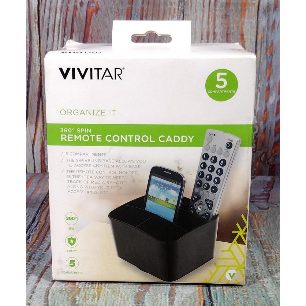 Vivitar 360° Spin Remote Control Caddy Organizer